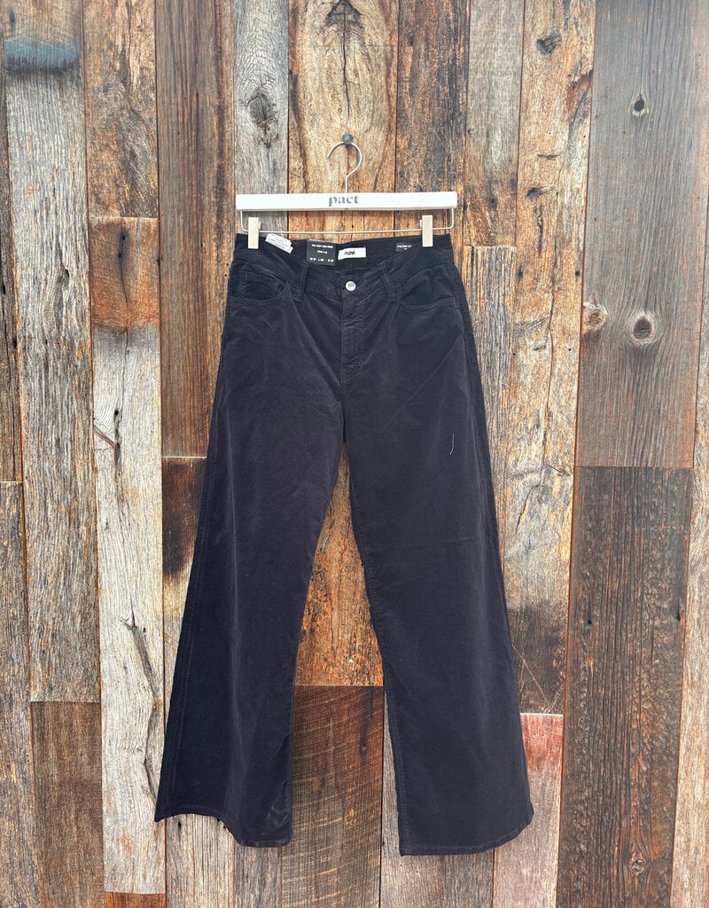 MAVI US Mavi Paloma Mid Rise Black Velvet