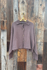 Wooden Ships Wooden Ships Avery Knit Jacket Cotton Dark Dusk