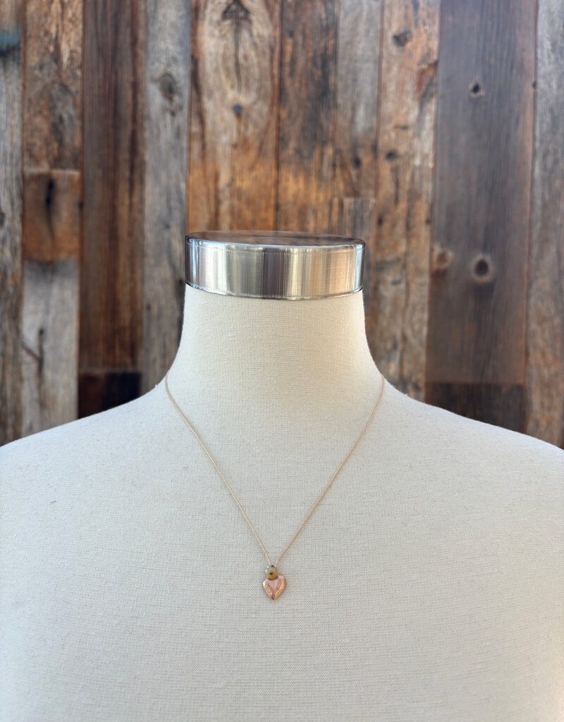 River Song Jewelry River Song Sweetheart Milagro Rose Gold Necklace F20703