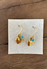 River Song Jewelry River Song Sweetheart Milagros with Turq Earrings