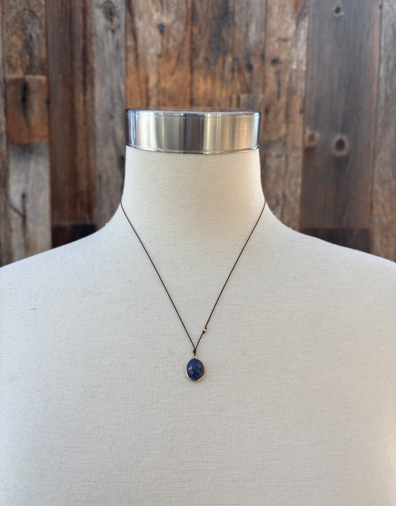 Margaret Solow Margaret Solow Sapphire 14k LC-SAP14