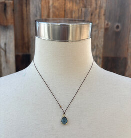 Margaret Solow Margaret Solow London Blue Topaz 18K LC-LBT