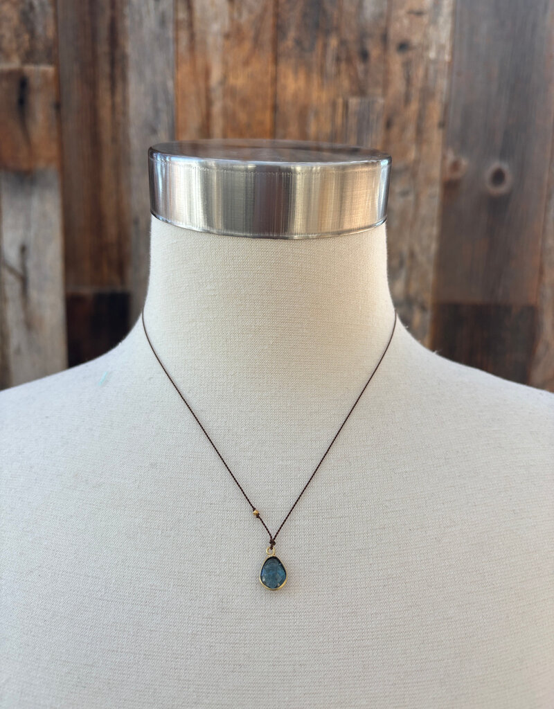 Margaret Solow Margaret Solow London Blue Topaz 18K LC-LBT