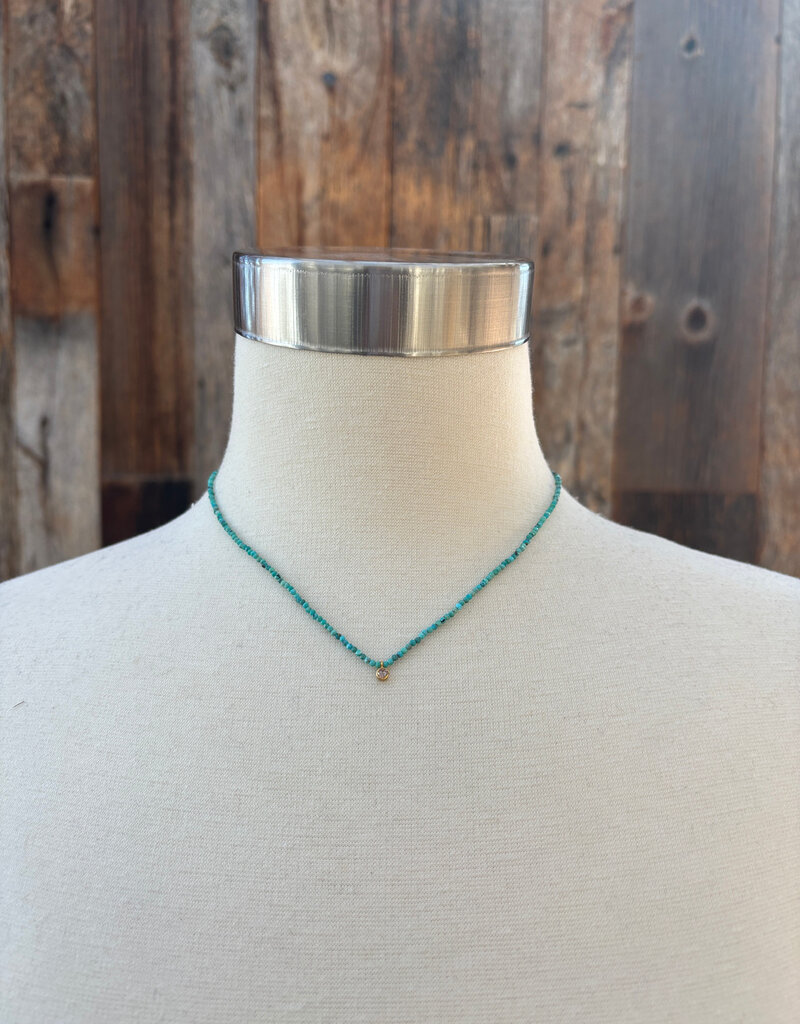 Margaret Solow Margaret Solow Turq/Diam 18K DV-TURQ/DIA