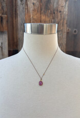 Margaret Solow Margaret Solow Pink Sapphire 14K LC-SAP