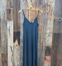 Milio Milano Milio Milano Silky Slip Maxi Dress Navy
