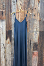 Milio Milano Milio Milano Silky Slip Maxi Dress Navy