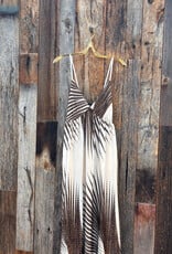 Milio Milano Milio Milano Sunburst Print Maxi Dress Camel