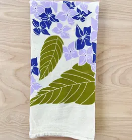 noon designs Noon Designs Hydrangea Tea Towel