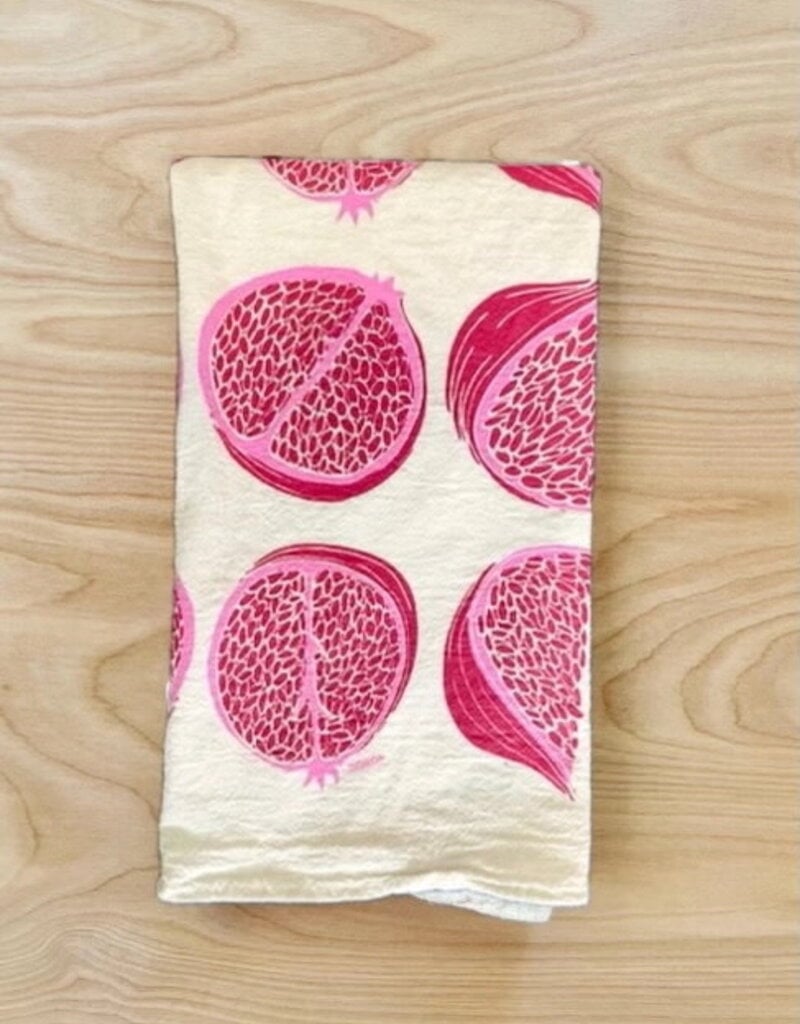 noon designs Noon Designs Pomegranate Tea Towel