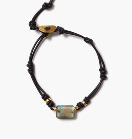 Chan Luu Chan Luu Mesa Single Wrap Bracelet Labradorite