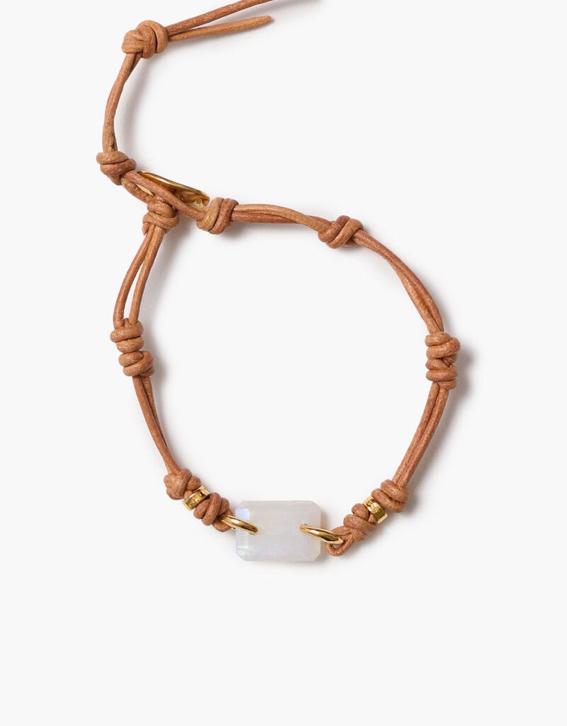 Chan Luu Chan Luu Mesa Single Wrap Bracelet Moonstone