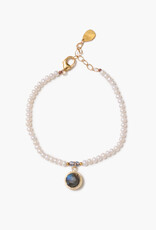 Chan Luu Chan Luu Charm Bracelet White Pearl