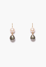 Chan Luu Chan Luu Ombre Pearl Earrings Multi