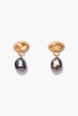 Chan Luu Chan Luu Gaze Earrings Peacock Pearl