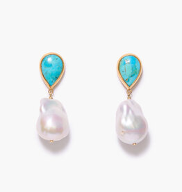 Chan Luu Chan Luu Sonora Earrings Turquoise