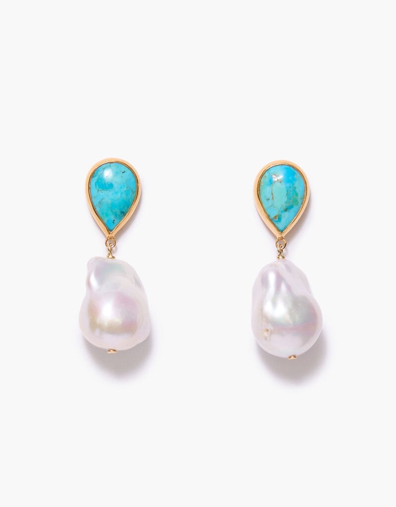 Chan Luu Chan Luu Sonora Earrings Turquoise