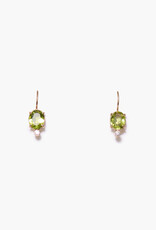 Chan Luu Chan Luu Mini Chapel Earrings Peridot