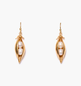 Chan Luu Chan Luu Peapod Earrings Gold