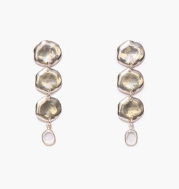 Chan Luu Chan Luu Mirage Coin Earrings Silver