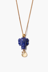 Chan Luu Chan Luu Elephant Necklace Lapis