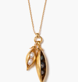Chan Luu Chan Luu Peapod Duo Necklace Gold