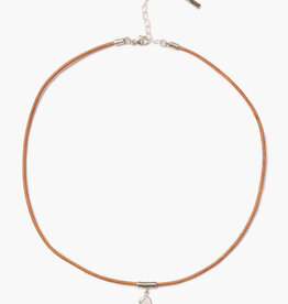 Chan Luu Chan Luu Mirage Cord Necklace Silver