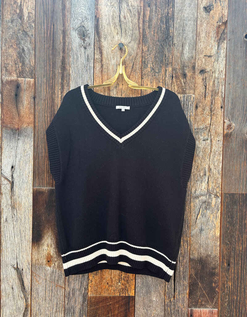 Z Supply Z Supply Fletcher Sweater Vest Black