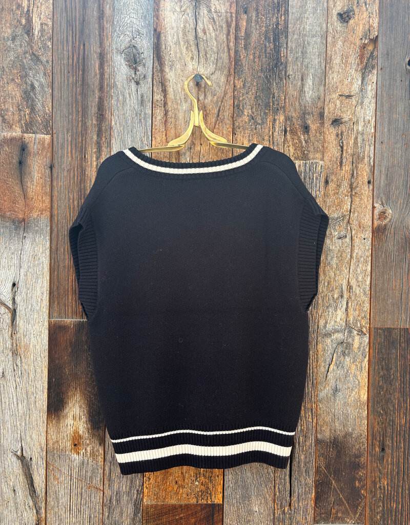 Z Supply Z Supply Fletcher Sweater Vest Black