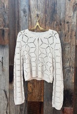 Z Supply Z Supply Rosalyn Sweater Cardigan Crystal