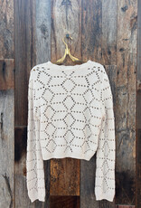 Z Supply Z Supply Rosalyn Sweater Cardigan Crystal