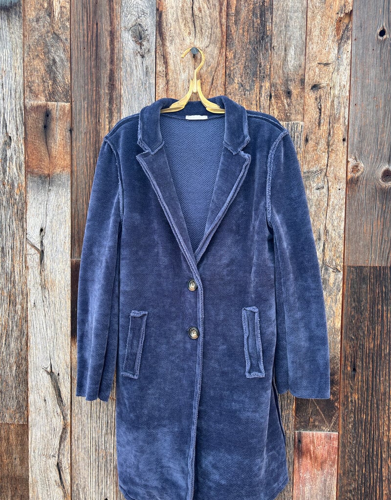 Milio Milano Milio Milano Corduroy Car Coat w/ Pockets