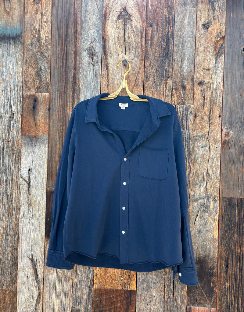 Dylan Dylan Cali Fleece Logan Shirt Indigo