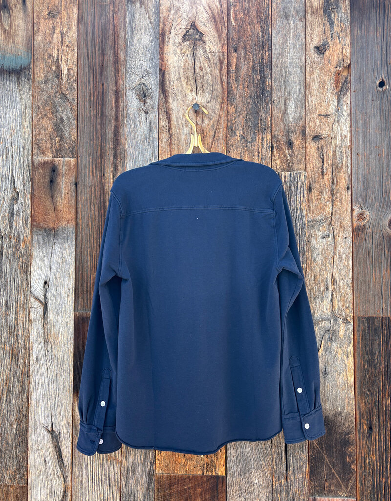 Dylan Dylan Cali Fleece Logan Shirt Indigo