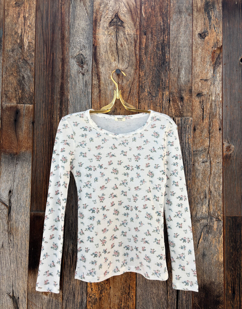 Dylan Dylan Calico Thermal Top Multi