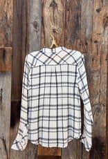Dylan Dylan L/S Taylor Plaid White