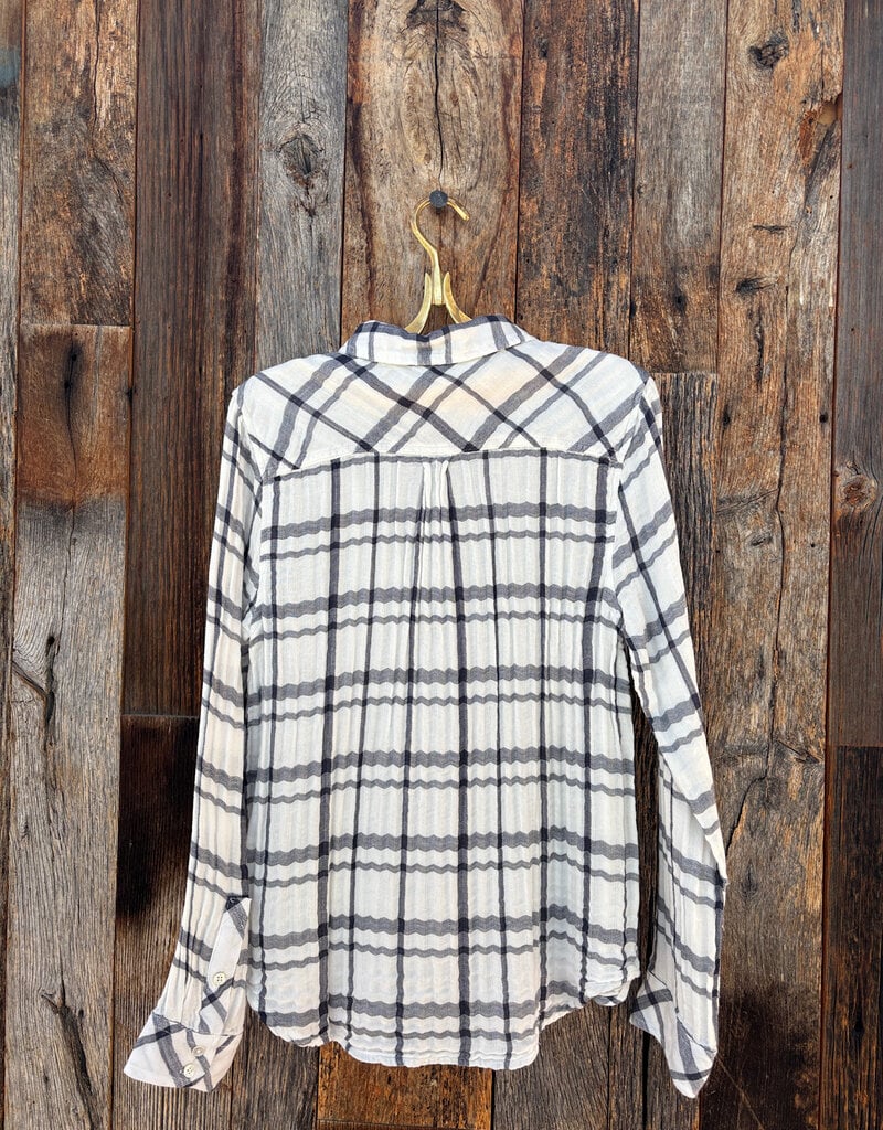 Dylan Dylan L/S Taylor Plaid White