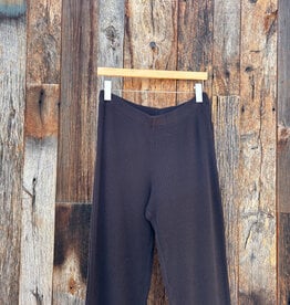 Dylan Dylan Brooks Waffle Elevated Pant Black