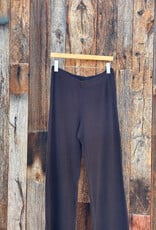 Dylan Dylan Brooks Waffle Elevated Pant Black