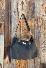 Vive La Difference Vive La Difference Shopping Tex Handbag 04410 Dark Gray