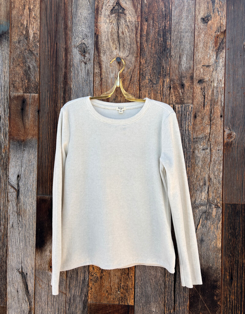 Dylan Dylan Cloud Fleece Crew Soft White