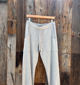 Dylan Dylan Cali Fleece Cargo Jogger Heather Grey