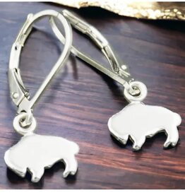 Ashton Handcrafted Jewelry Ashton Dangle Buffalo Earrings