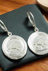 Ashton Handcrafted Jewelry Ashton Clay Buffalo Earrings