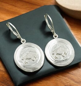 Ashton Handcrafted Jewelry Ashton Clay Buffalo Earrings