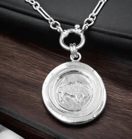 Ashton Handcrafted Jewelry Ashton Clay Buffalo Necklace