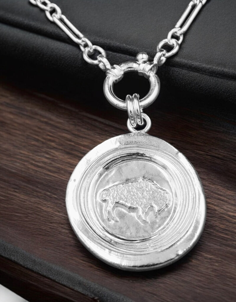 Ashton Handcrafted Jewelry Ashton Clay Buffalo Necklace