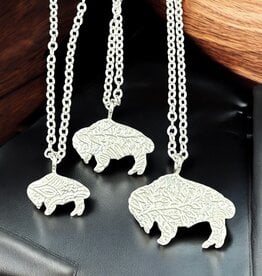 Ashton Handcrafted Jewelry Ashton Fiore Buffalo Necklace L