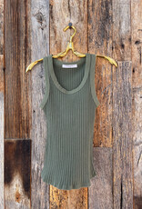 Project Social T Project Social T Cooper Sweater Rib Tank Rosemary