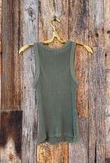 Project Social T Project Social T Cooper Sweater Rib Tank Rosemary